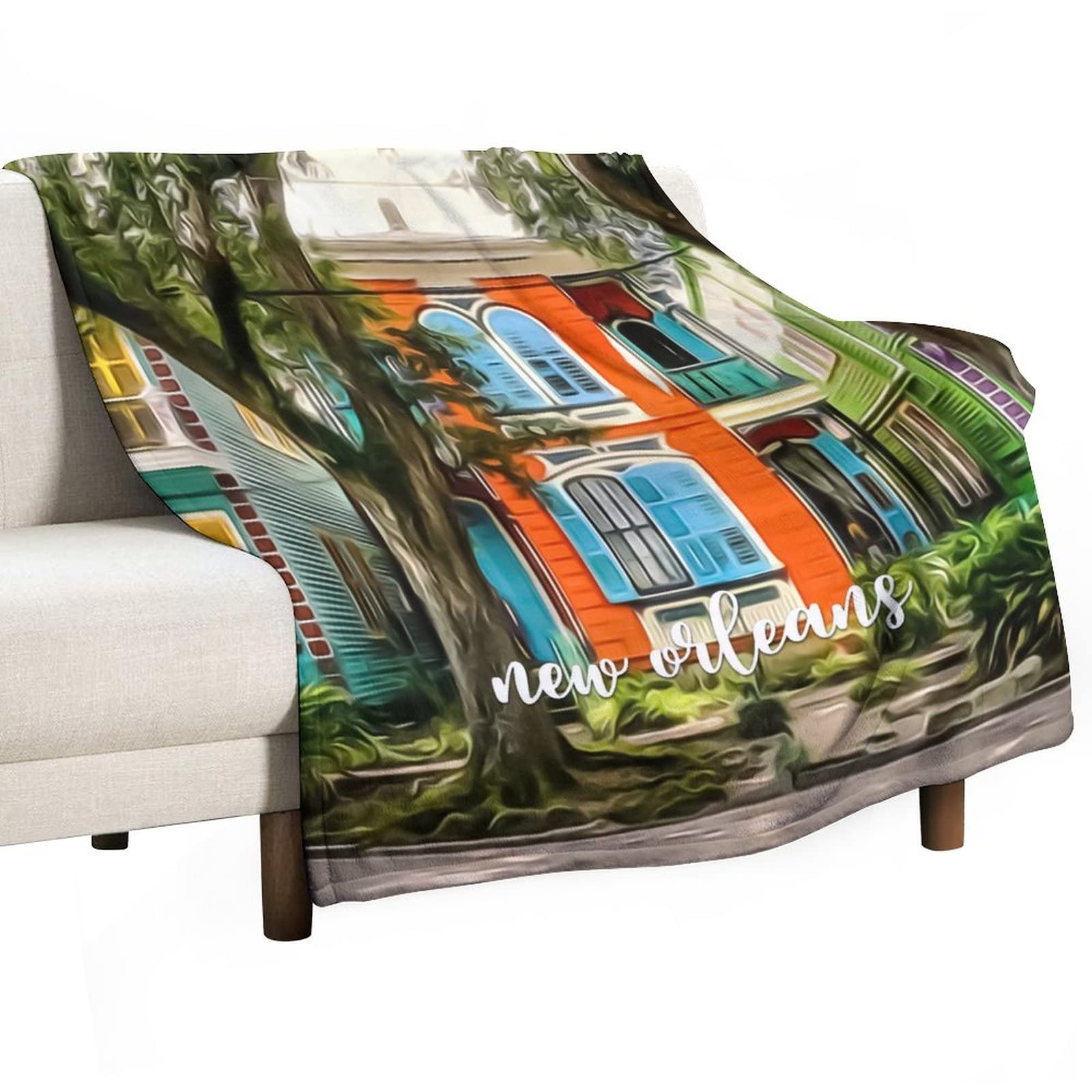 Couverture personnalisée avec photos texte cadeau idéal anniversaire et fête