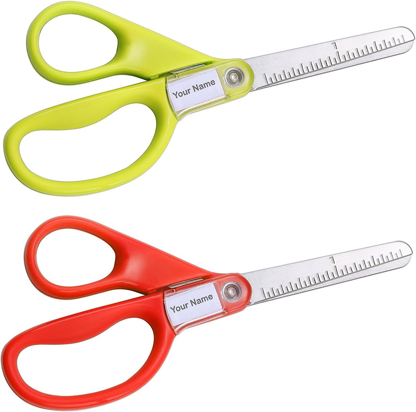 Stanley 5” Kids Scissors, Blunt Tip, Safety, Comfortable, For Left and Right Handed Use, For Office School Student Crafts, Assorted Colors, 2 Pack