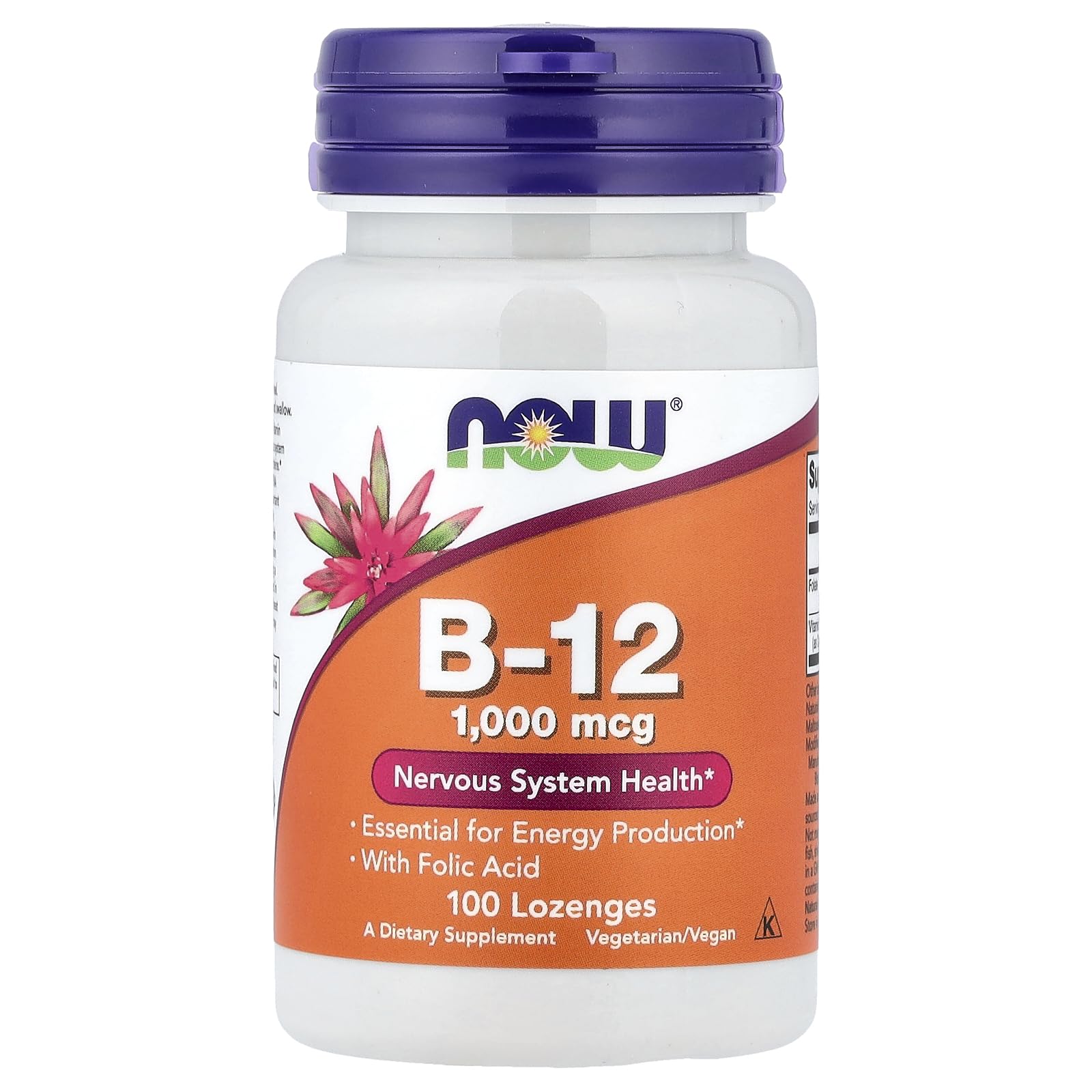 Foods Vitamin B-12 (1000mcg, 100 Lozenges)
