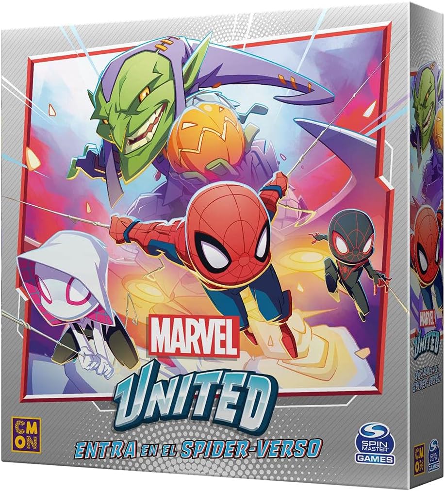 Edge Entertainment Marvel United - Entra en el Spider - Verso - Juego de Mesa en Español (MUN003ES)