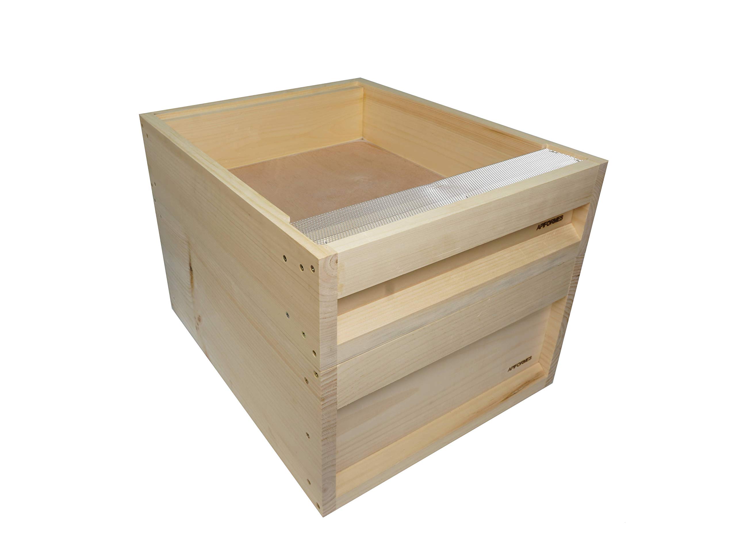 APIFORMES Zander (ZN10) Futterzarge 15 l – Holzbeute Magazin Massivholz Imkereibedarf