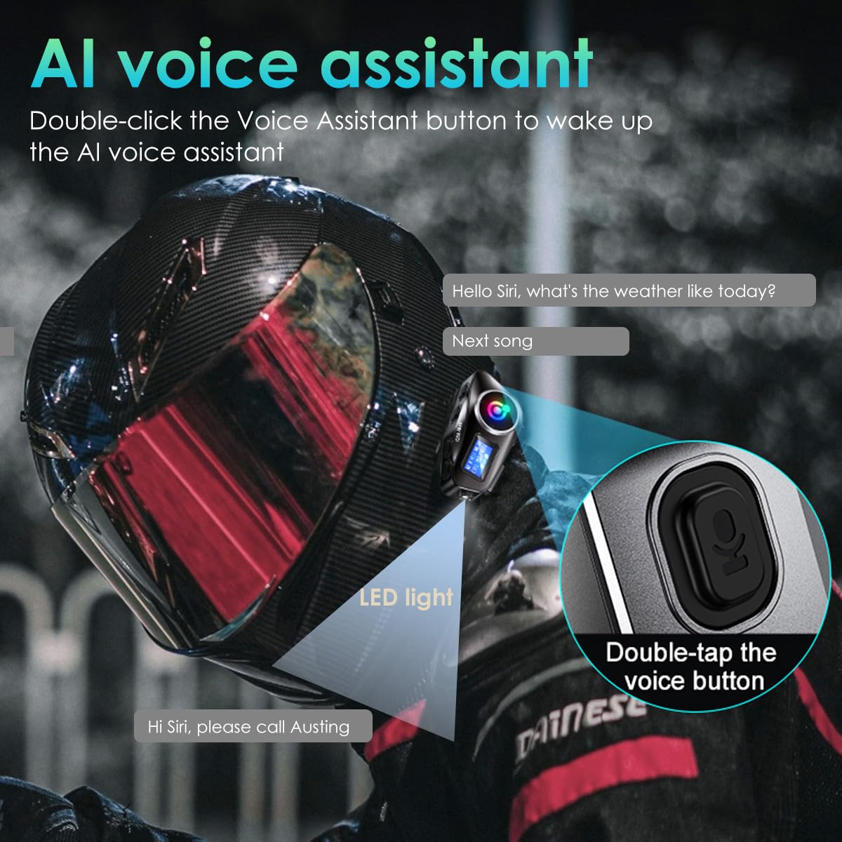 am fm radio motorcycle helmets Bluetooth Helmet Intercom, 1500 feet Wireless Communication, Built-in Display, Radio, Noise Reduction, Music Sharing for 2 Riders, Waterproof, High Volume Sound Quality. 1000mAh, 2-Pack : Electronics Gregory Zulu 30L Hiking Size:8 wt. - 9'0