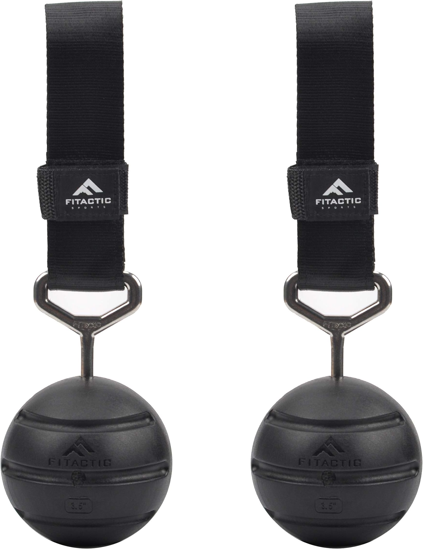 Rock Climbing Solid Training Cannonball Bomb Power Pull Up Ball Hold Grips for Straps for Finger, Forearm, Biceps, Back Muscles