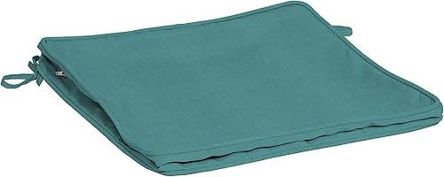 Arden Selections ProFoam - Funda de cojín para asiento de comedor, 20 x 20 pulgadas, color verde azulado disponible en Yaxa Colombia