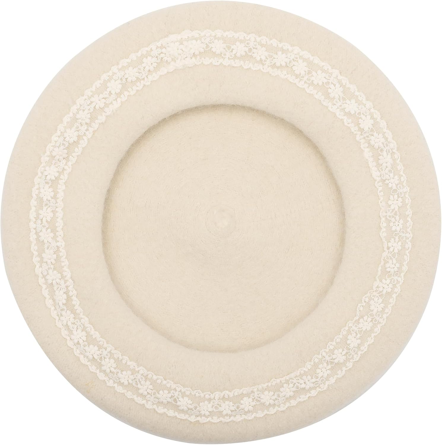 ZLYC Wool French Beret Hat for Women Girls Solid Color Artist Beret Cap - Image 4