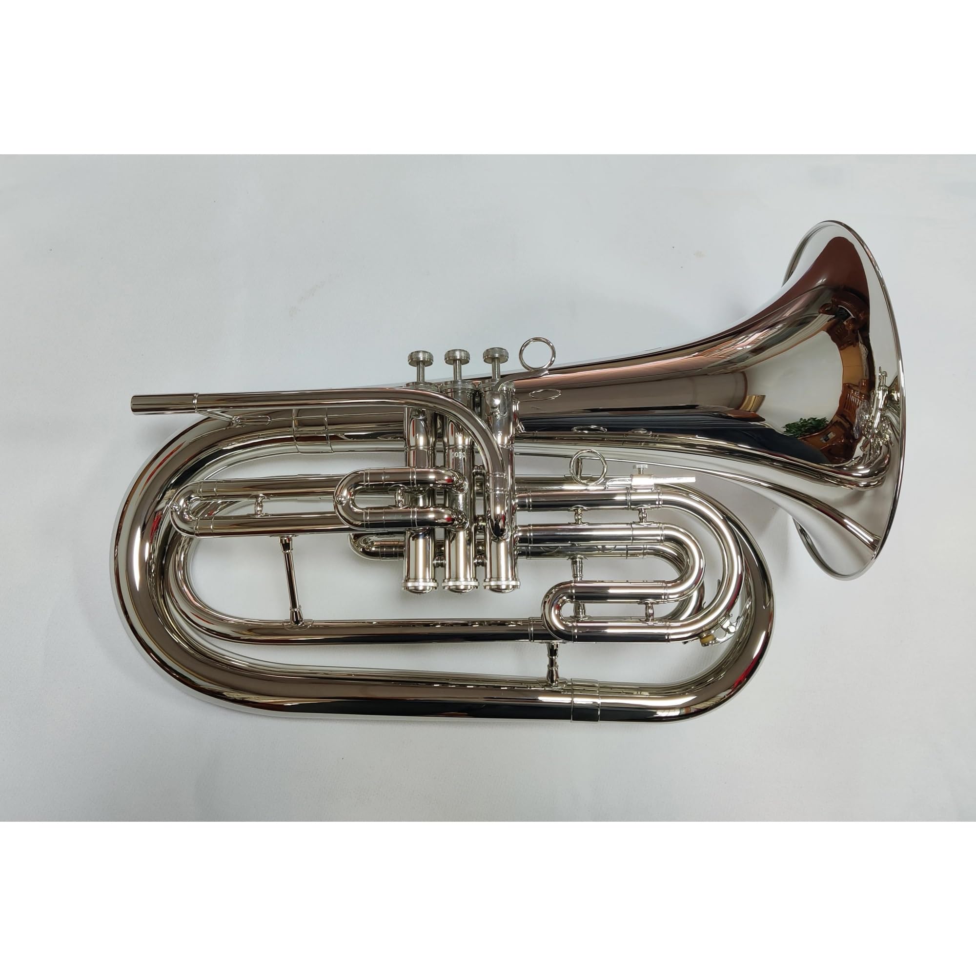 Eufonium Niklowany Ton Bb Marching Euphonium Baryton Horn Profesjonalne Wykonanie