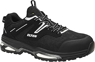 Sicherheitsschuhe York XXE Black Low ESD S1P, Damen und Herren, Textil, Stahlkappe, leicht, sportlich