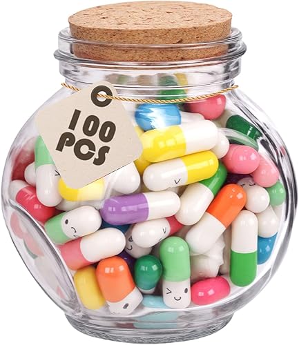 FuturePlusX - 100 cápsulas con mensaje en botella de vidrio