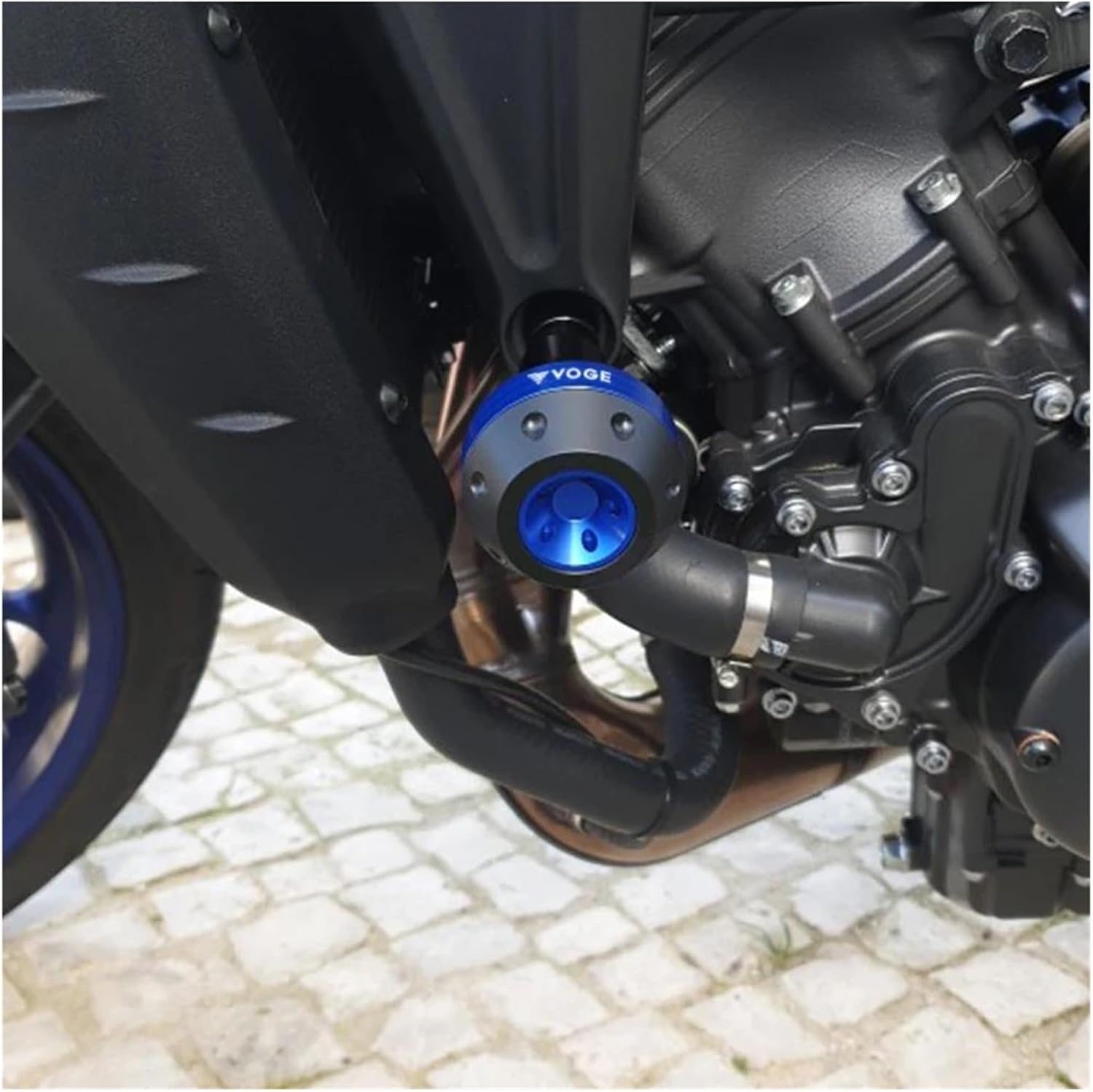 Falling Crash Protector Motorcycle Falling Protection Frame Slider Fairing Guard Anti Crash Pad Protector for Loncin Voge 300 200ac 500r 500ds Upgrade Accessories(Orange)