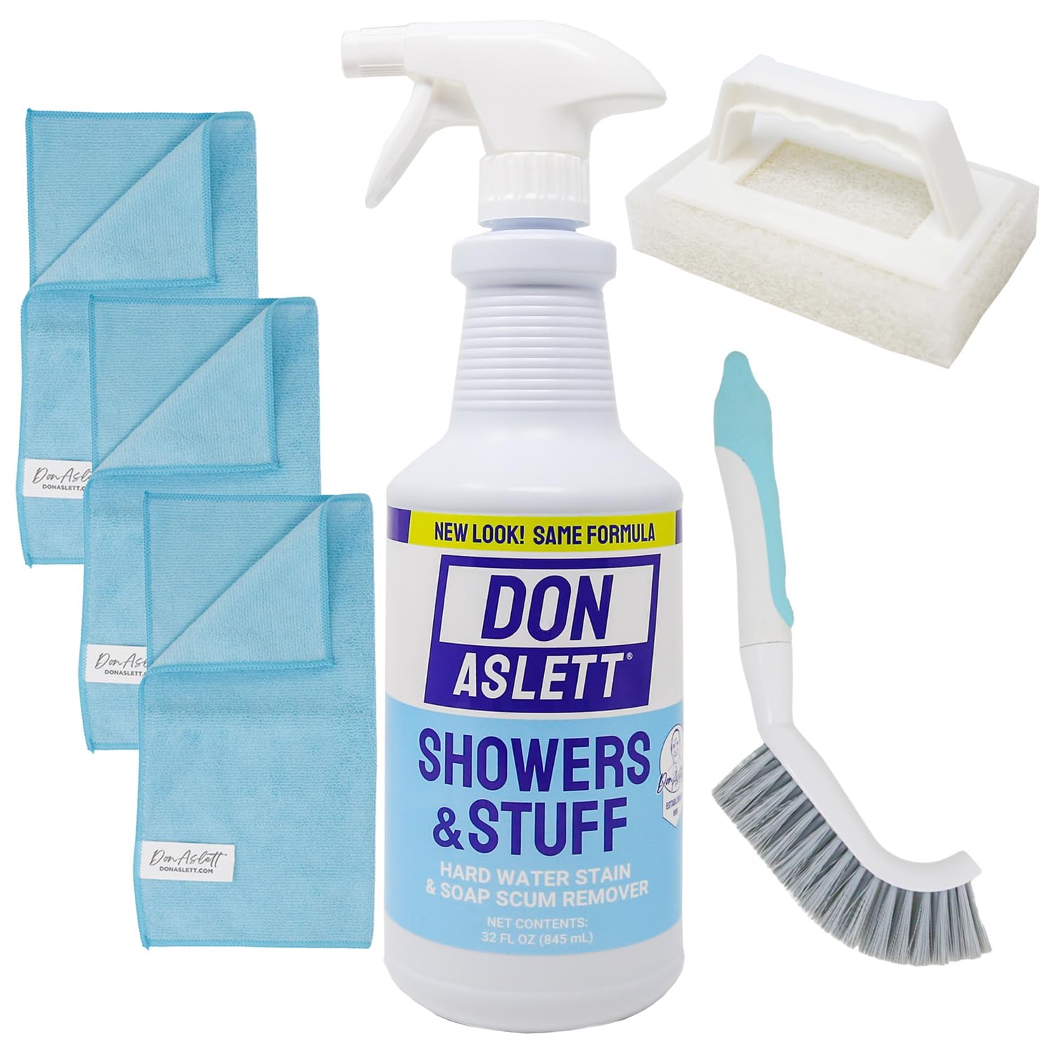 Don Aslett Showers & Stuff Bathroom Bundle