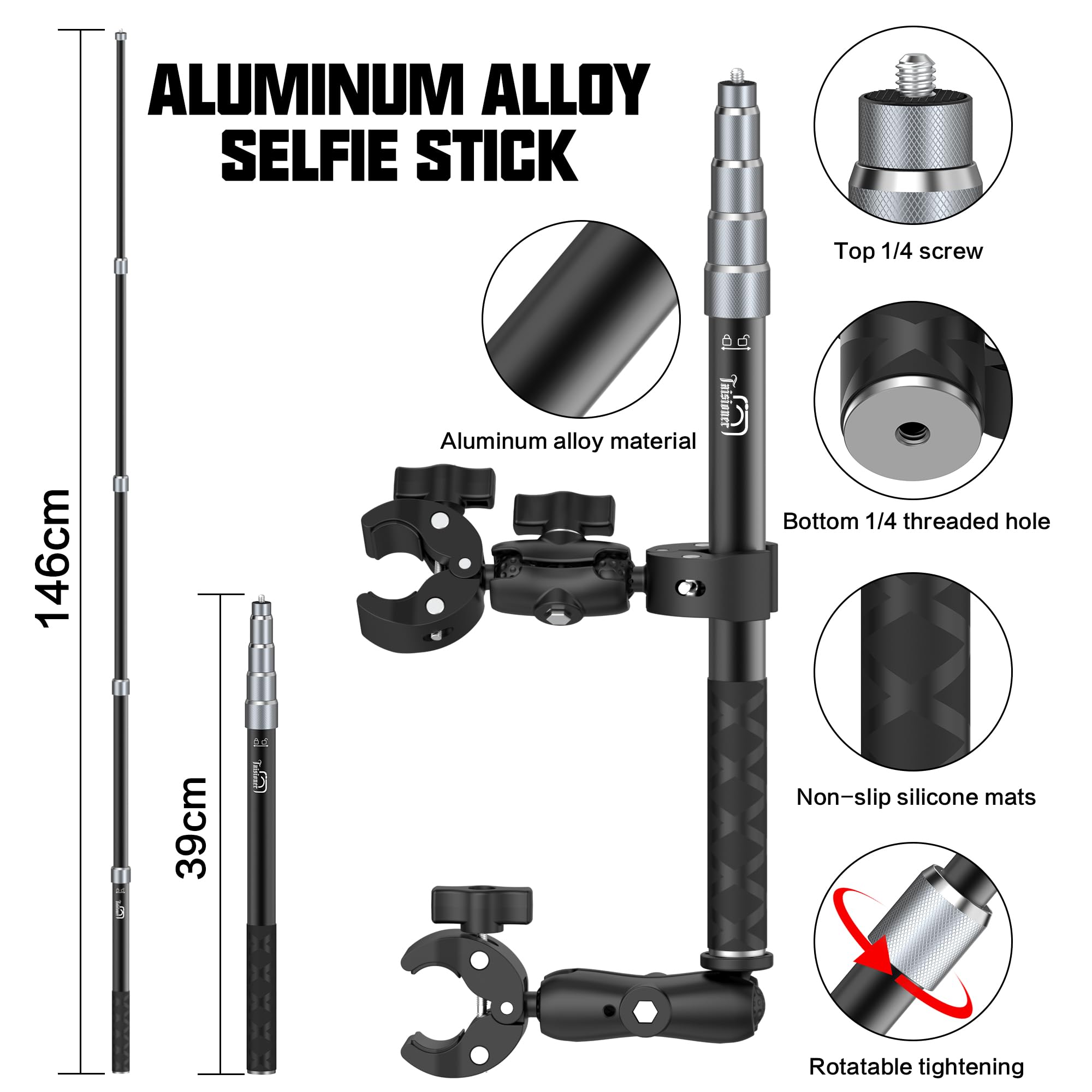 Amazon | Taisioner アルミニウム合金 オートバイ バイク ハンドルバー