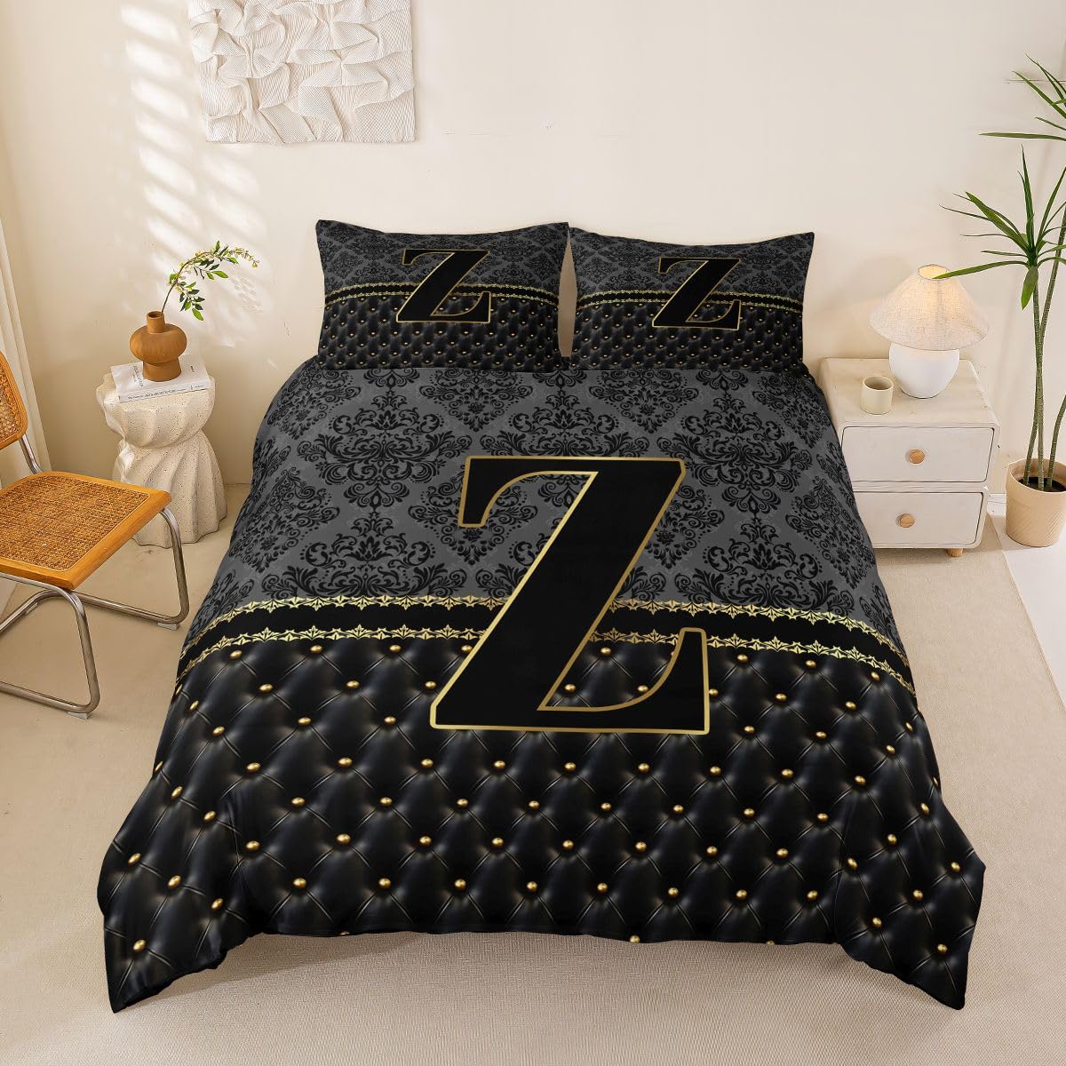 Housse de couette 220x240 floral jaune pour illuminer votre chambre