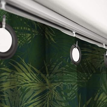 Premium Room Divider Curtain, 9ft Tall x 15ft Wide Jungle | Premium Curtains for Room Partition, Privacy or Blackout
