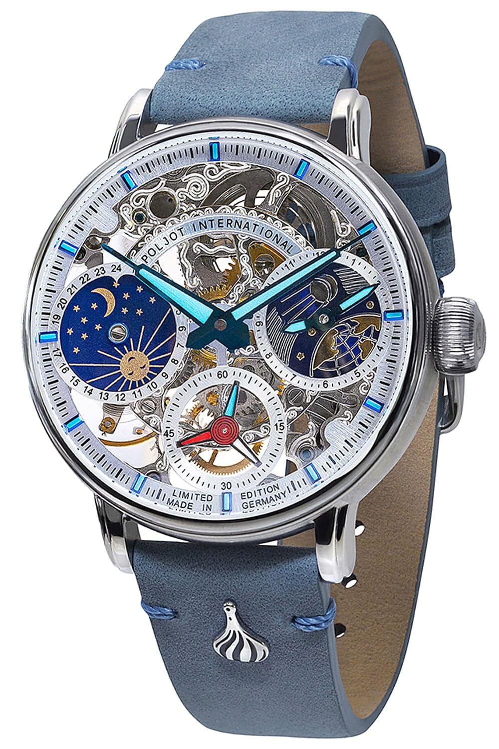 POLJOT International Reloj de Hombre, de Cuerda Manual, Sputnik,