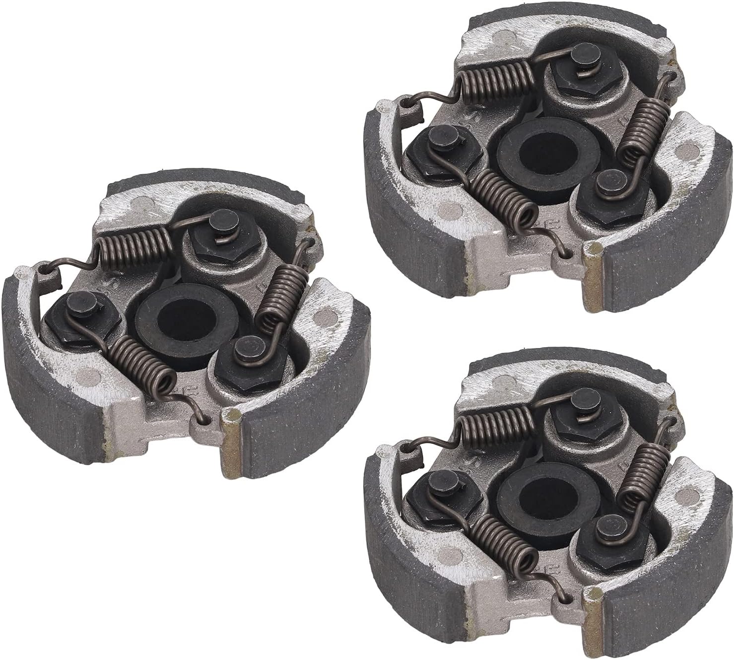 ATV zespół Klocków Sprzęgła, 3 szt. Zespół Klocków Sprzęgła Aluminiowa Podkładka Wymienna Sprzęgła do Quad Motor Terenowy ATV średnica Zewnętrzna 74.24mm