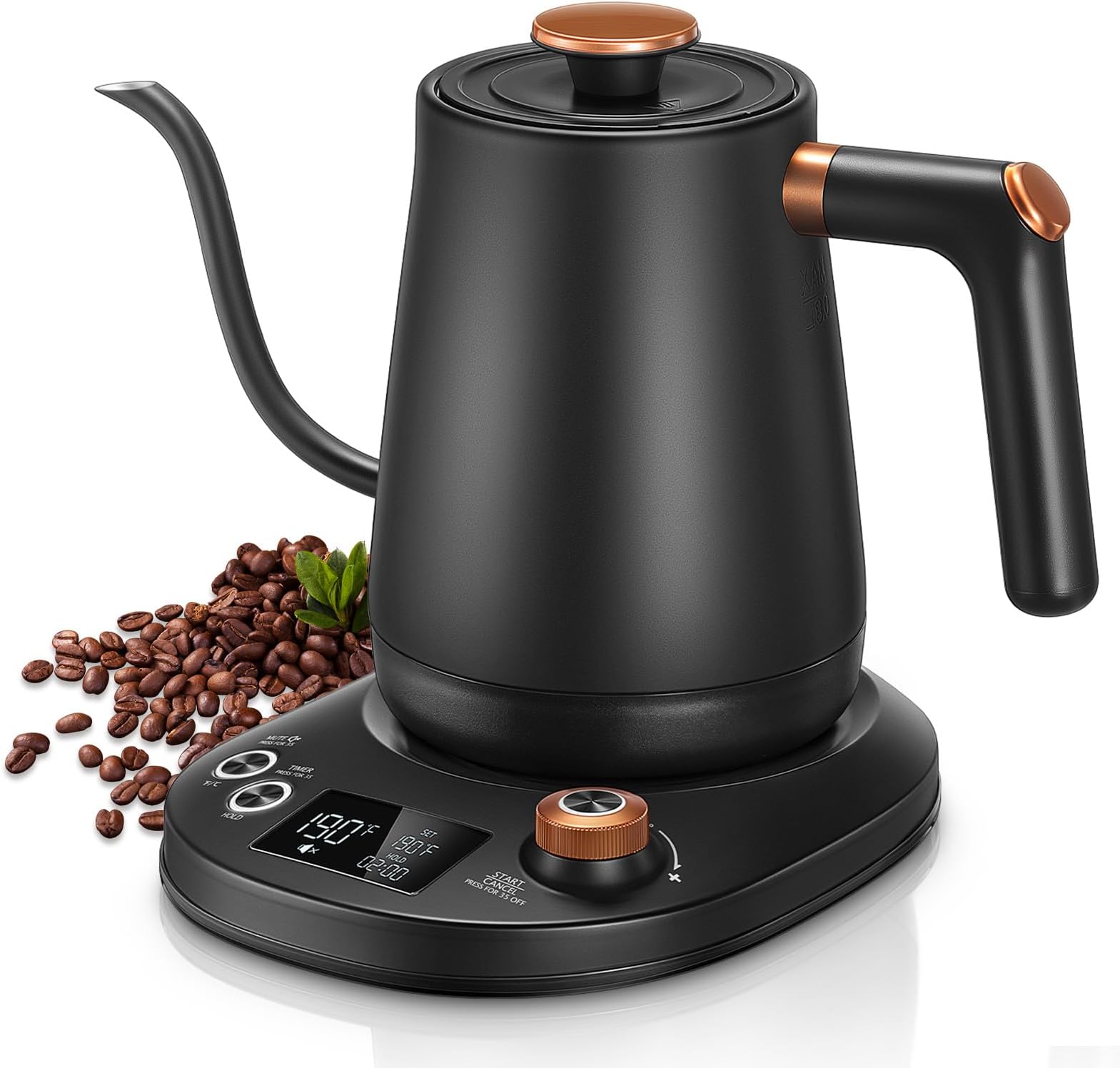 Electric Kettle, Offacy Gooseneck Kettle with Temperature