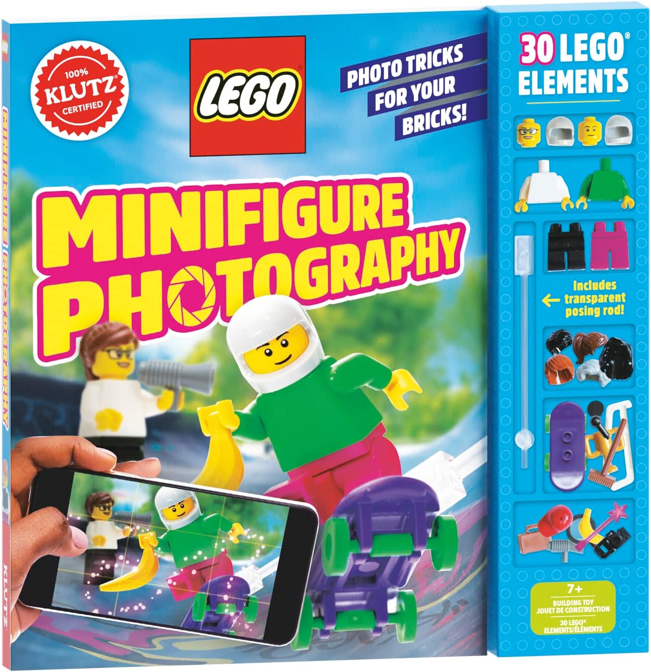 Klutz Lego Minifigure Photography Activity Kit, Small