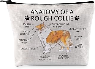 G2TUP Rough Collie Lover Gift Anatomy Of A Ro...