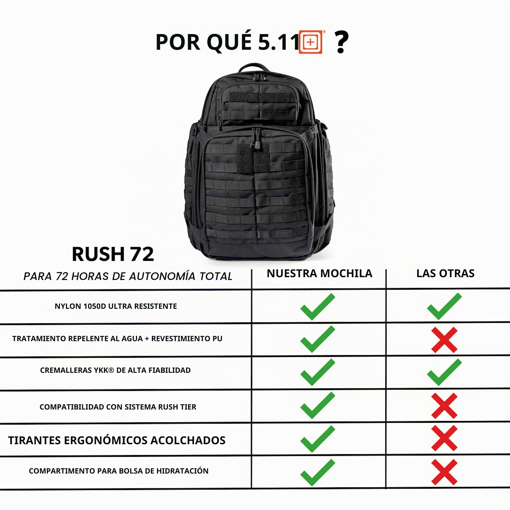 5.11 5.11Prenda/equipo táctico