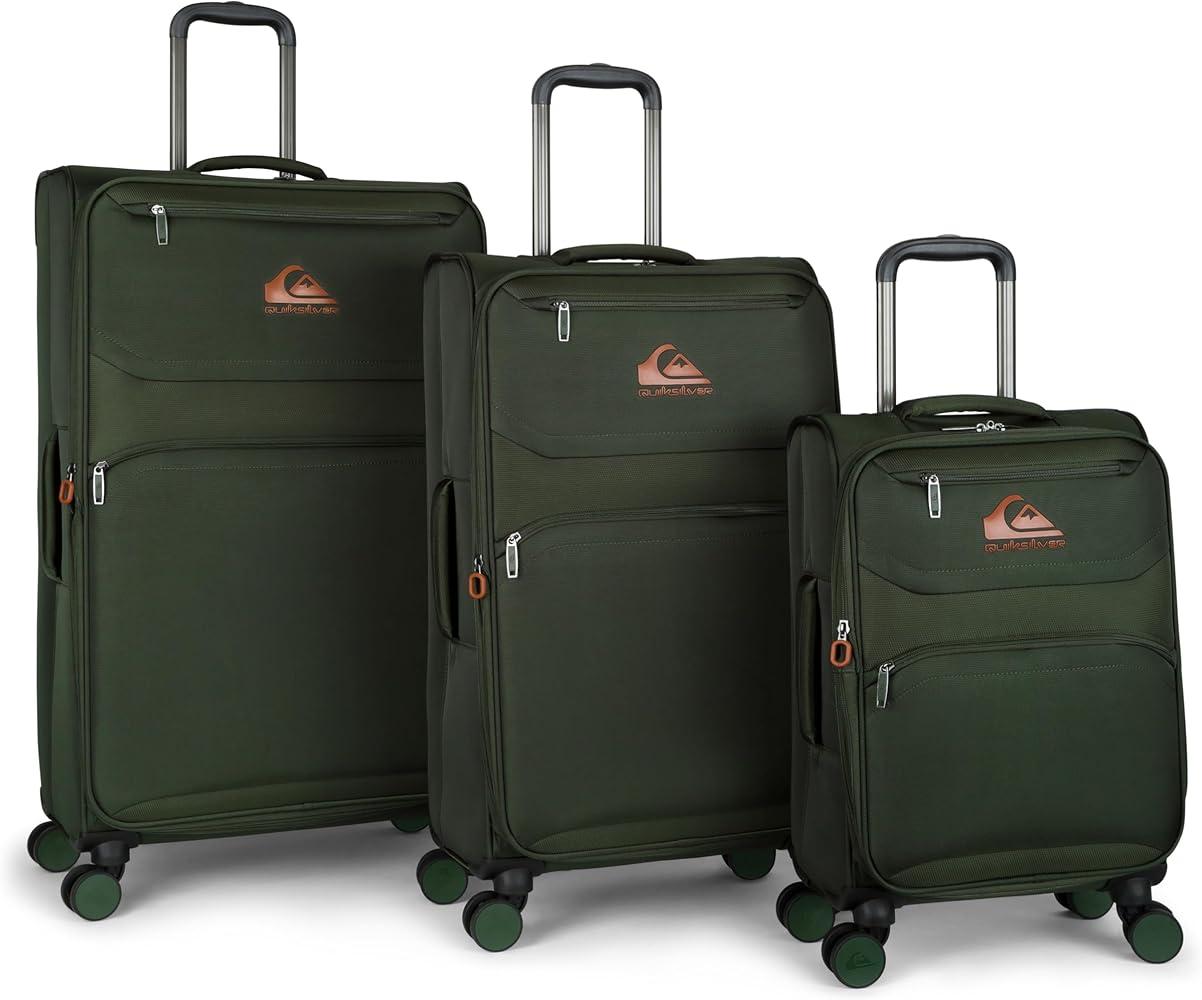 Amazon.com | Quiksilver Buxton Suitcases Softside Expandable
