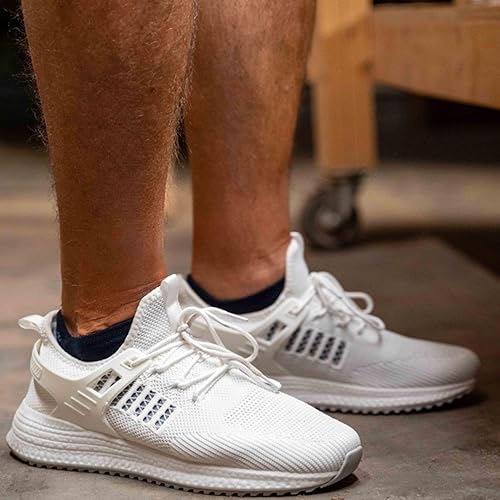 Miniatura 8 de OrthoSleeve WC4 Wellness - Calcetines para diabéticos y neuropatía, mejoran la circulación y ayudan con el edema (3 pares, blanco, invisibles, M,