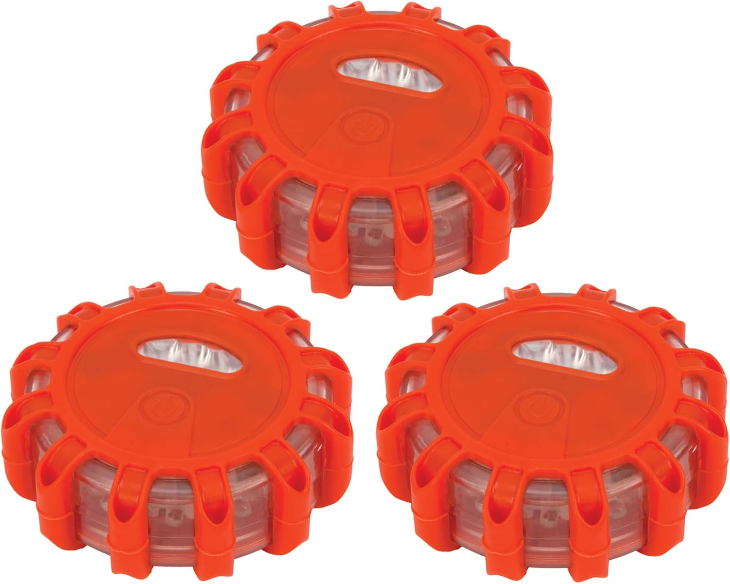 Performance Tool W2383 LED Road Flares Roadside Emergency Pack W/Bag, 5 Modes & 12 Super Bright LEDS Per Flare