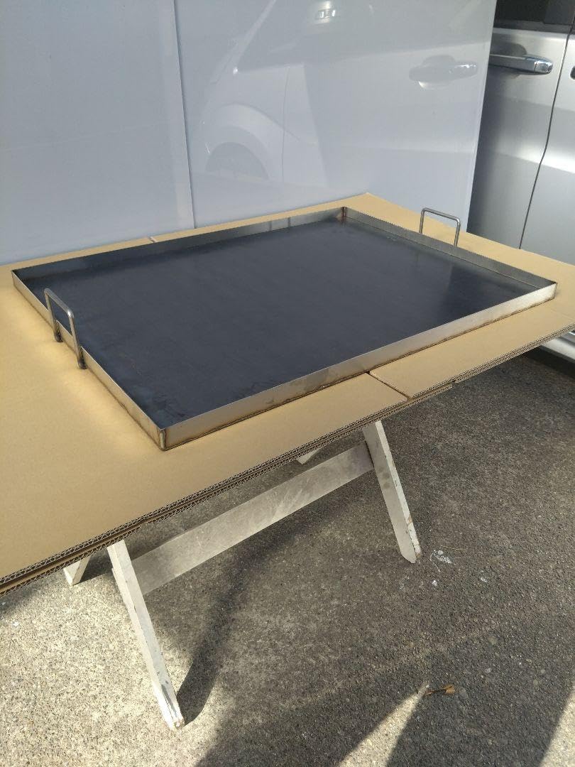 特大鉄板 900×550 キャンプに バーベキューに最適 お好み焼そば