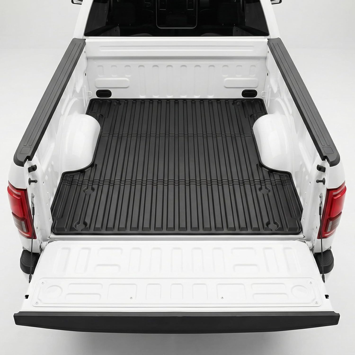 BDFHYK Truck Bed Mat Liner Compatible with Toyota Tundra 2022 2023 2024 2025 2026 CrewMax 5.5 FT, All WeatherTPE Heavy-Duty Custom Fit & Perfect Flush Protection (Not for Drop-in Liners)