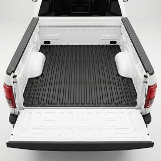 BDFHYK Truck Bed Mat for 2022-2026 Toyota Tundra CrewMax 5.5FT Short Bed, All-Weather TPE Bed Liner, Custom Fit Heavy Duty Waterproof Non-Slip Pickup Bed Mat, Not for Drop-in Liners