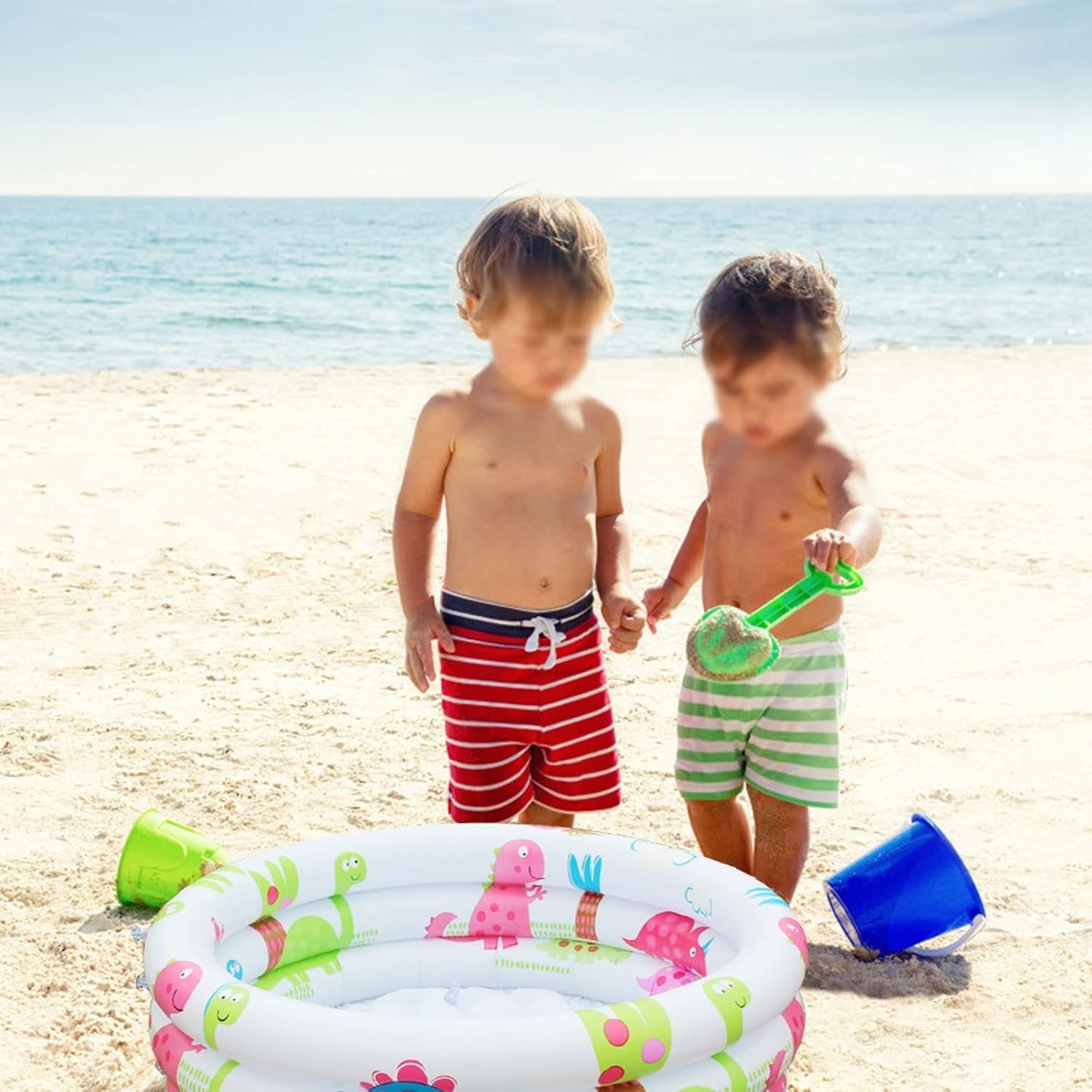 Paddling Pools PVC Inflatable Swimming Pool Toy Soft Fun Portable Bathtub for Water Game Portable Outdoors Sport Play Toy