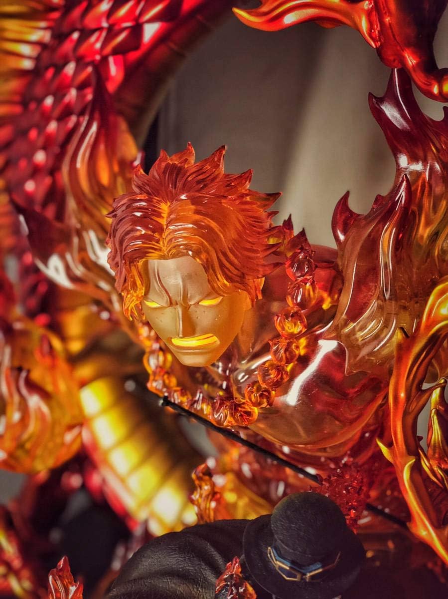 Amazon 在庫品 One Piece ワンピース フィギュア サボ 炎の意志 エースを伝承者 Dt Studio 1 6 Gk完成品 一品物 Pop P O P 大型スタチュー フィギュア ドール 通販