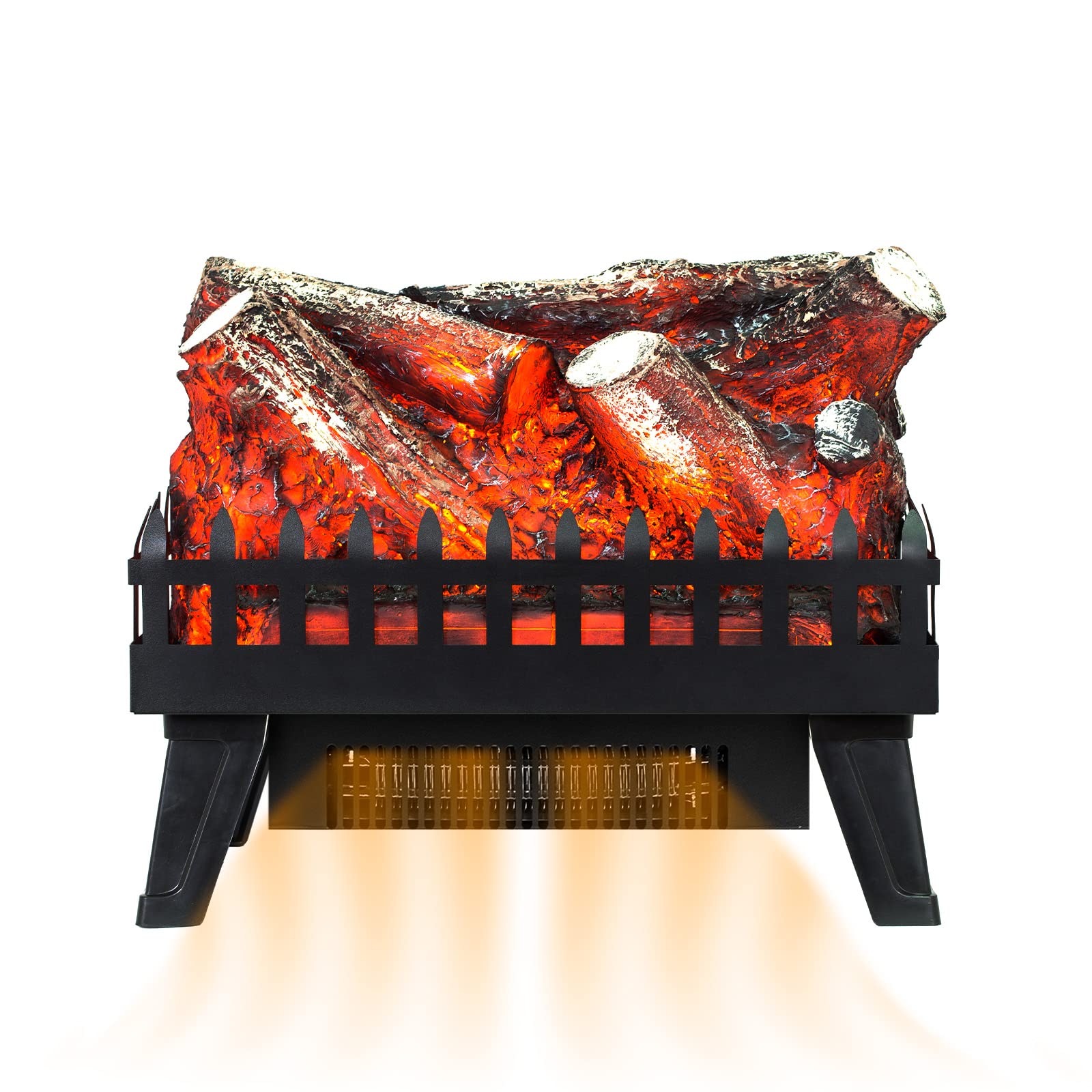 KEKAI Chimenea eléctrica Decorativa portátil Utah c/Calefactor 1950 w 47,5 x 22 x 40,36" Salud y Cuidado Personal