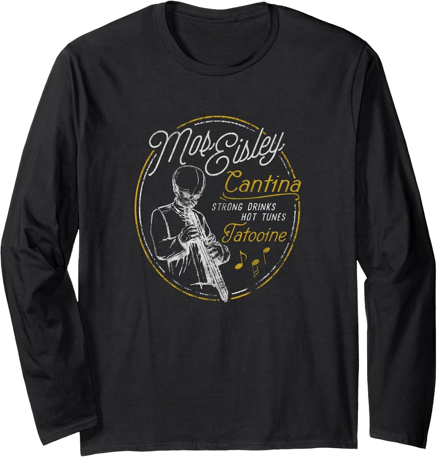 Star Wars Mos Eisley Cantina Logo Long Sleeve T-Shirt