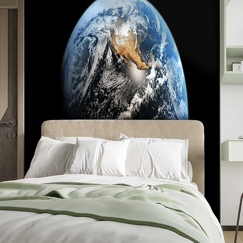 Miniatura 2 de Papel tapiz para Muebles De Madera Universe, Papel adhesivo adhesivo Planeta Tv Fondo Protege la Superficie (Ancho) 31.5 pulgadas X (H) 24 pulgadas