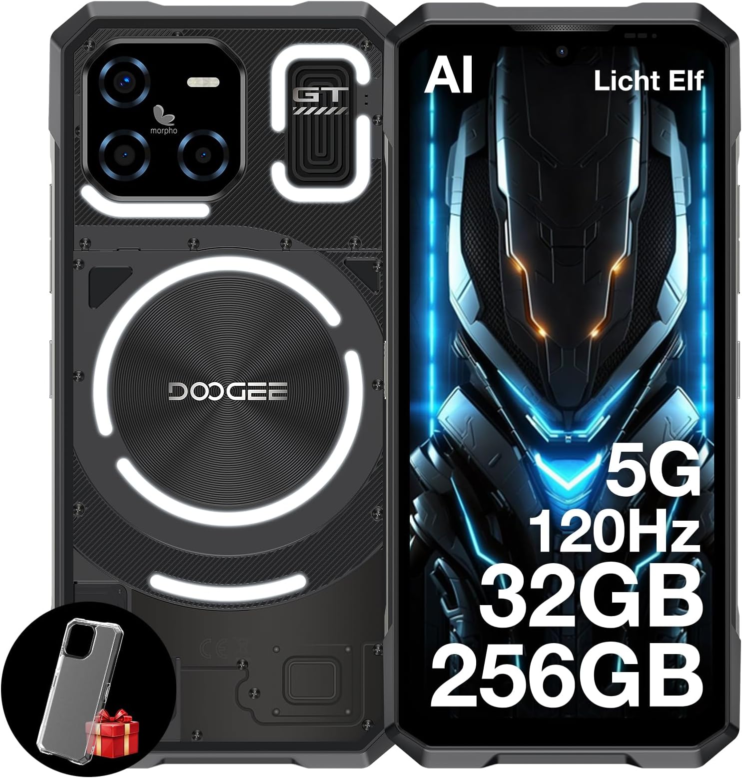 OUKITEL WP200 Pro 5G Outdoor Handy - Android 15 72GB+1TB Smartphone mit ...