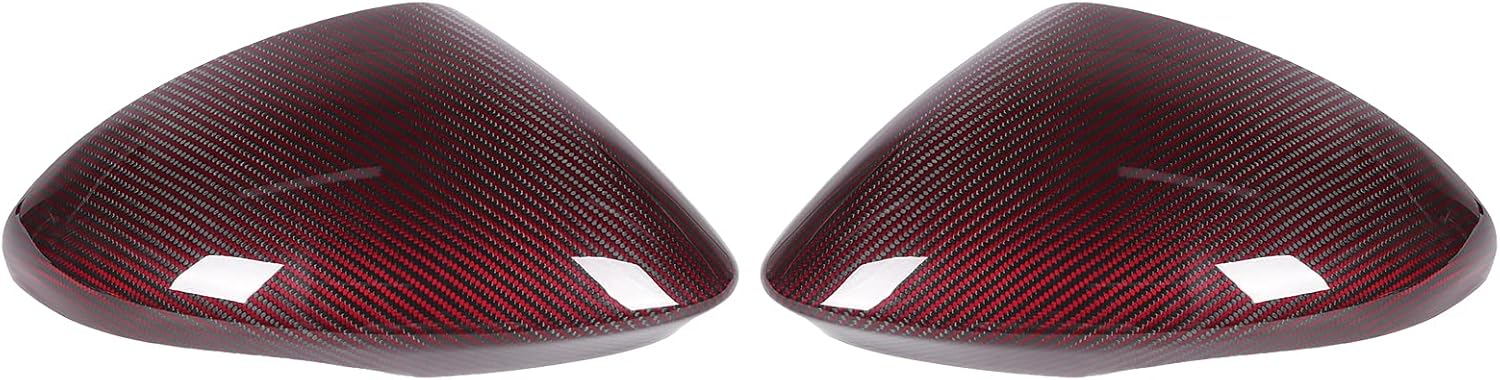 Mirror Cover Cap, Side Housing Shell Compatible with Alfa Romeo Stelvio 2015-2020 Rearview Mirror Replacement Cover