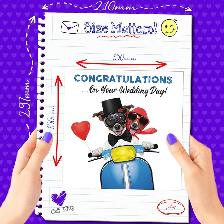 Amazon.com : Cult Kitty - Congratulations on Your Wedding Day - Cute Wedding Card for Bride and Groom - Funny Wedding Card Congratulations for Him & Her - Beautiful Wedding card for Couple : Office Products amazon-com-cult-kitty-congratulations-on-your-wedding-day-cute-wedding-card-for-bride-and-groom-funny-wedding-card-congratulations-for-him-her-beautiful-wedding-card-for-couple-office-products