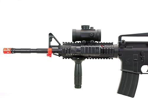 Miniatura 6 de bbtac bt-m83+20000bb 250 fps lpeg pistola de airsoft de energía eléctrica automática completa con accesorios tácticos y rodamiento de bolas 20000