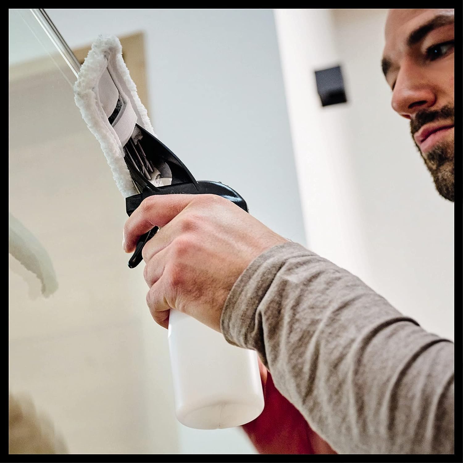 Einhell Nettoyeur de vitres sans Fil BRILLIANTO Solo Power X-Change (18 V, buse aspirante de 28 cm) Livré sans Batterie ni Chargeur