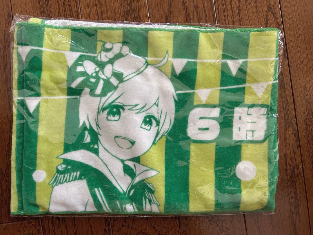 AMPTAKxCOLORS ぷりっつ ピクチャータオル グッズ