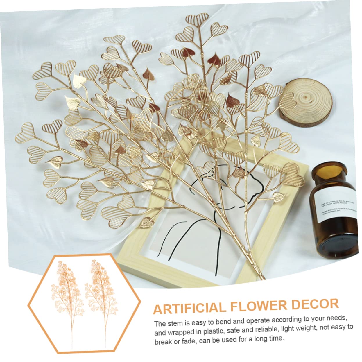 Ciieeo 16 Piezas Ramo De Corazón De San Valentín Flores Falsas Dia De San Valentin Decoración De Plantas Ramos De Novia Decoraciones De Boda Decoración De Mesa Flor Artificial El Plastico