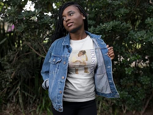 Miniatura 2 de Whitney Houston - Camiseta de manga corta para mujer, diseño gráfico de los años 80, con texto en inglés How Will I Know, para el verano