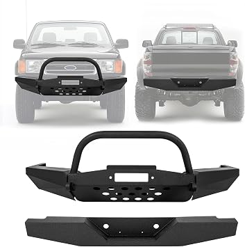 Kojem Front & Rear Bumper Compatible with 1998-2011 Ford Ranger