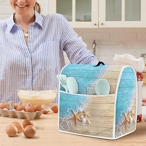 Vista 157 de Funda para batidora de Navidad para Kitchen Aid de 4.5 a 5 cuartos de galón, cubiertas antipolvo para electrodomésticos pequeños de hombre de Un