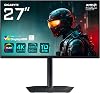 GIGABYTE MO27U2 26,5 QD-OLED Gaming Monitor, 4K UHD (3840x2160), 240Hz, 0.03ms GTG, HDMI 2.1 & DP 1.4, DisplayHDR True Black 400, HDR 1000 nits, KVM & USB-C, Dahili Hoparlör