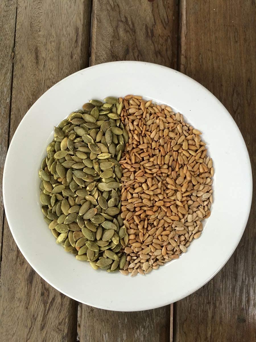 Food to Live Organic Sprouted Seeds Mix, 2 Pounds — Raw & Non-GMO Snack Mix Contains Sprouted Pumpkin and Sunflower Seeds. Vegan Superfood, Kosher, Bulk