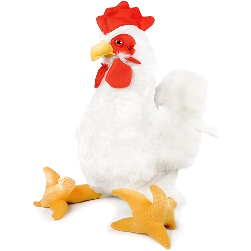 TigerHart Ruckford the Rooster | 18 Inch Large Chicken Stuffed Animal Plush Rooster Toys