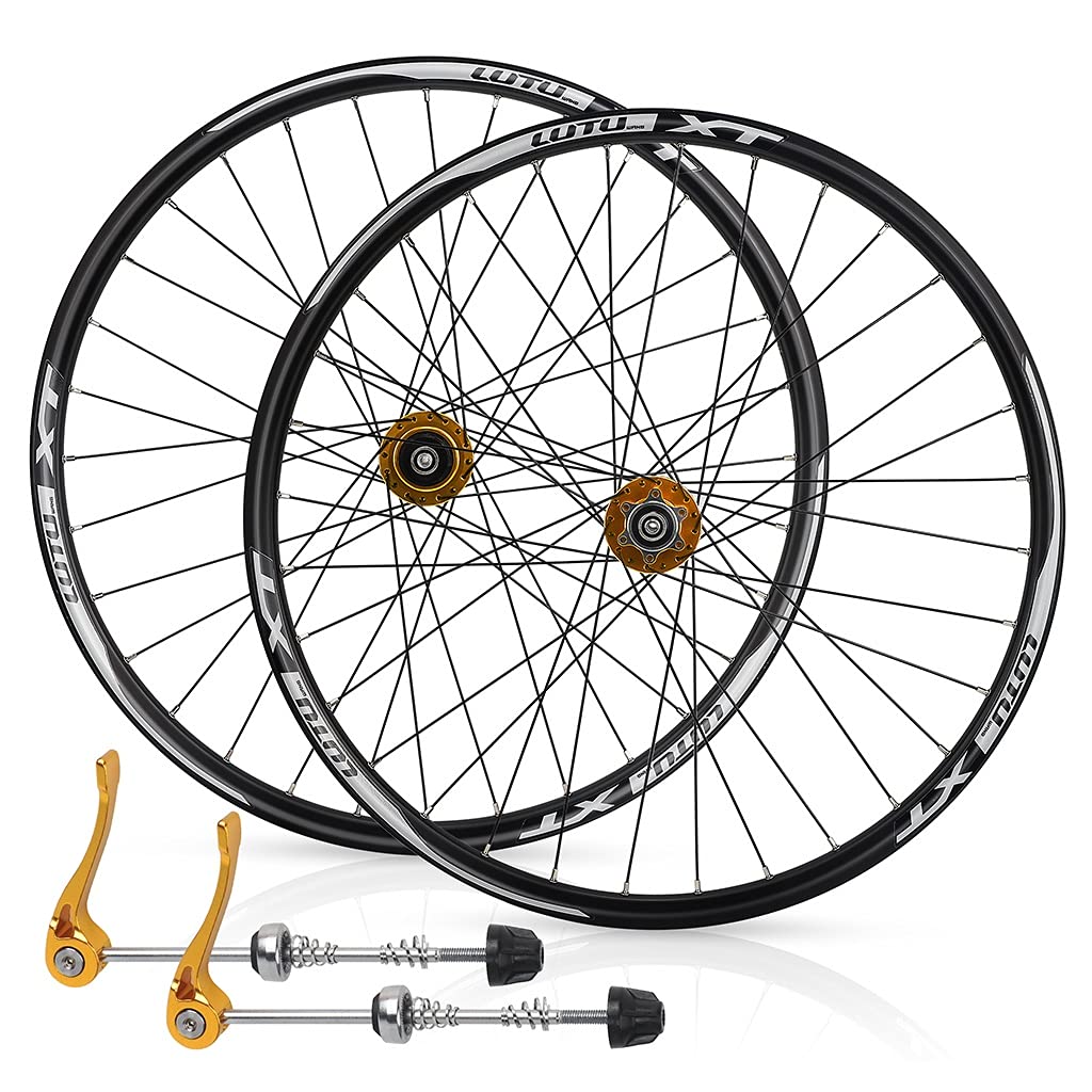 Zestaw kół do roweru górskiego 26 27,5 29 cali zestawy kołowe obręcz 7-11 prędkości piasty koła hamulec tarczowy 32H Quick Release