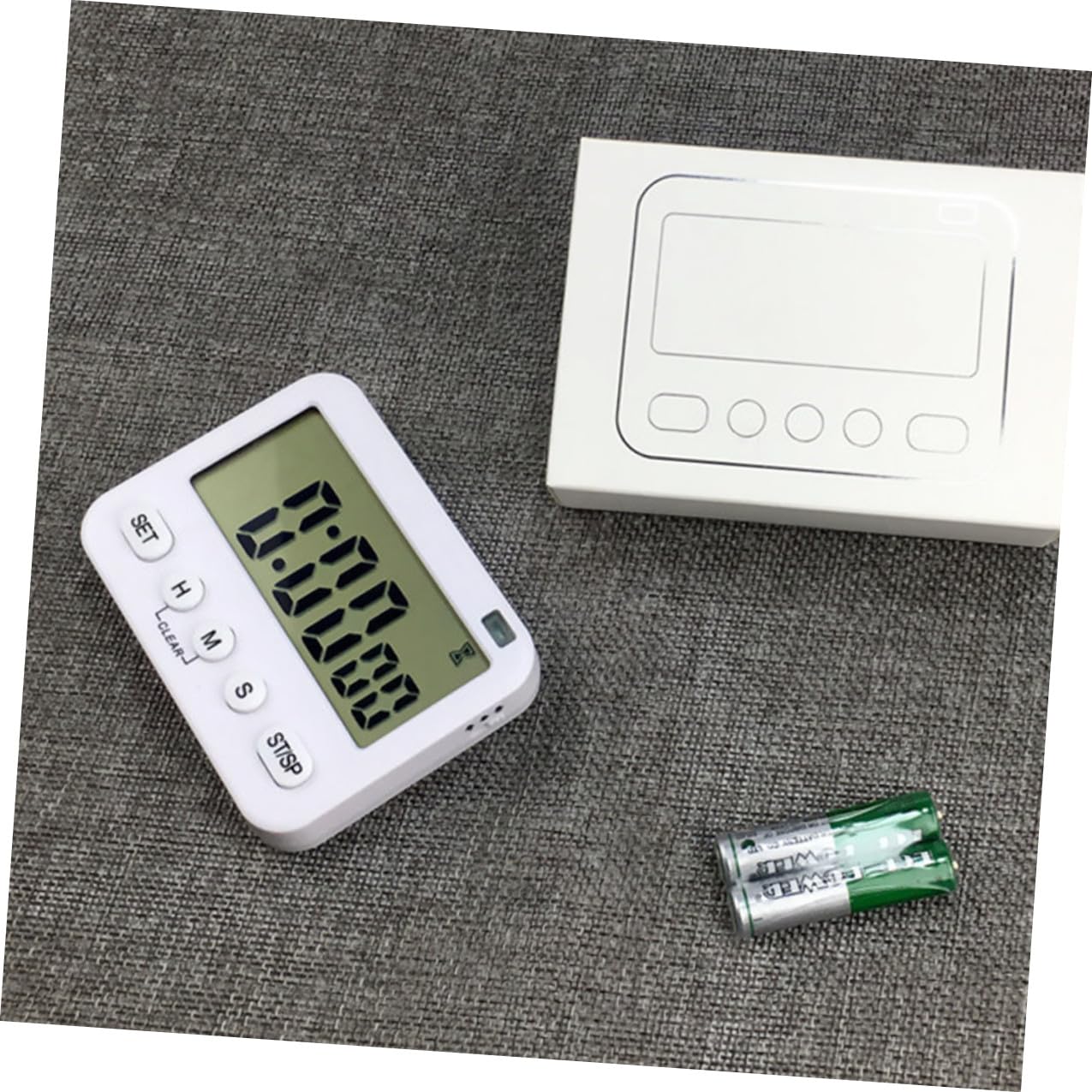 Temporizador de Cocina Digital con Pantalla LED Grande Alarma Silenciosa con Vibración Recordatorio Práctico para Estudiantes y Uso Infantil Modelo Ys