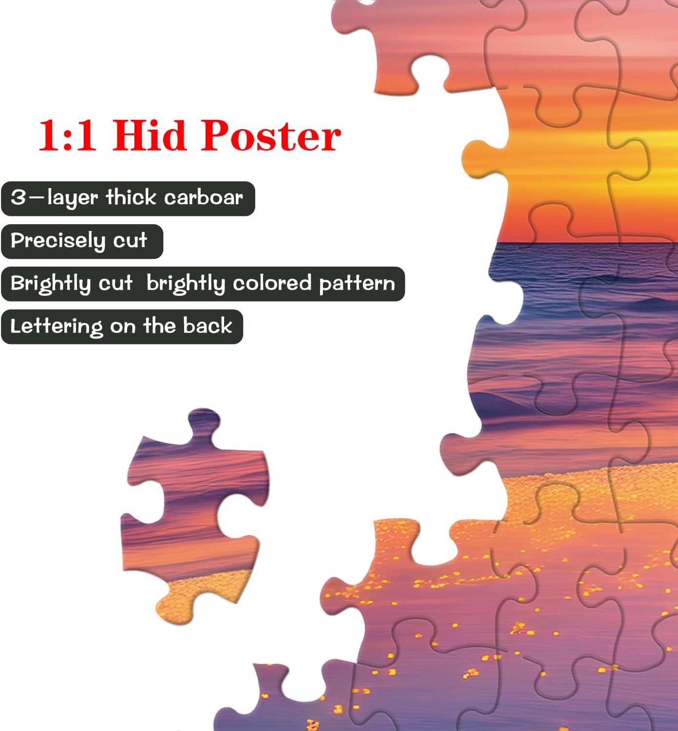 Jigsaw Puzzles 1024 Pieces for Adults - Challenging Impossible Difficult Hard Fun Puzzles Stunning Art Wall Decor, Gift for Adult Puzzle Lovers, Love Pebbles Beach 1000 up Z0807